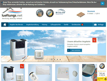 Tablet Screenshot of lueftungs.net
